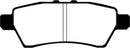 EBC 05-12 Nissan Pathfinder 4.0 Greenstuff Rear Brake Pads
