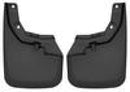 Husky Liners 16-22 Toyota Tacoma w/ OE Fender Flares Custom Molded Front Mud Guards - Black