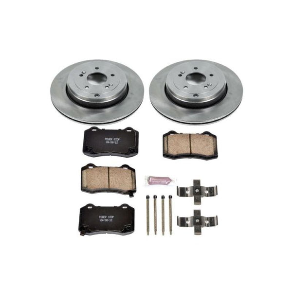 Power Stop 10-16 Hyundai Genesis Coupe Rear Autospecialty Brake Kit