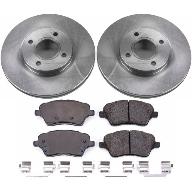 Power Stop 14-19 Ford Fiesta Front Autospecialty Brake Kit