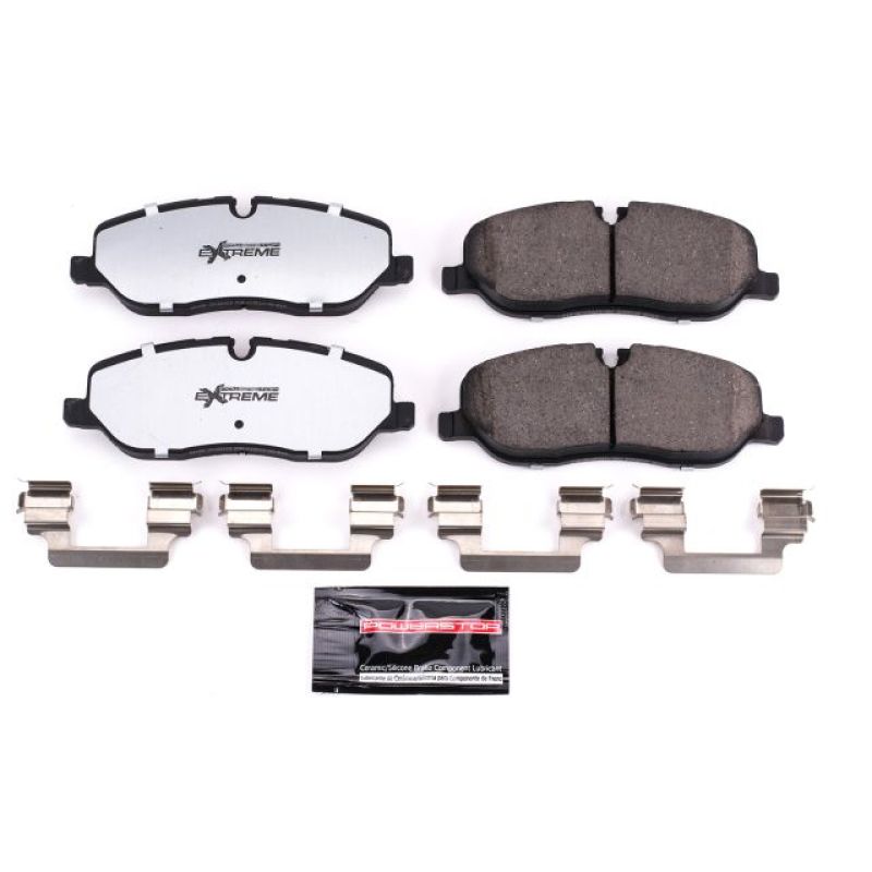 Power Stop 05-09 Land Rover LR3 Front Z36 Truck & Tow Brake Pads w/Hardware
