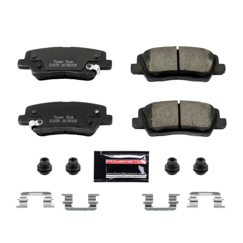 Power Stop 13-18 Cadillac ATS Rear Z23 Evolution Sport Brake Pads w/Hardware