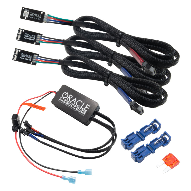 Oracle 19-22 Ram Fiber Optic LED Interior Ambient Dash Kit - ColorSHIFT (3PCS) - ColorSHIFT