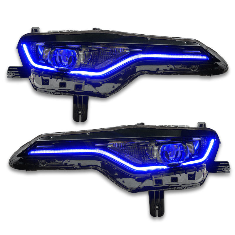 Oracle 19-21 Chevy Camaro SS/RS RGBW+A Headlight DRL Upgrade Kit - ColorSHIFT