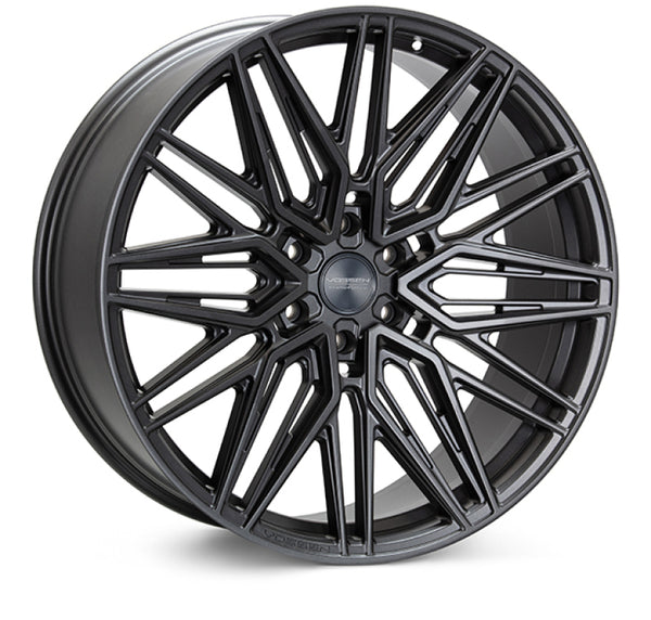 Vossen HF6-5 22x12 / 6x139.7 / ET-44 / Ultra Deep Face / 106.1 - Matte Gunmetal