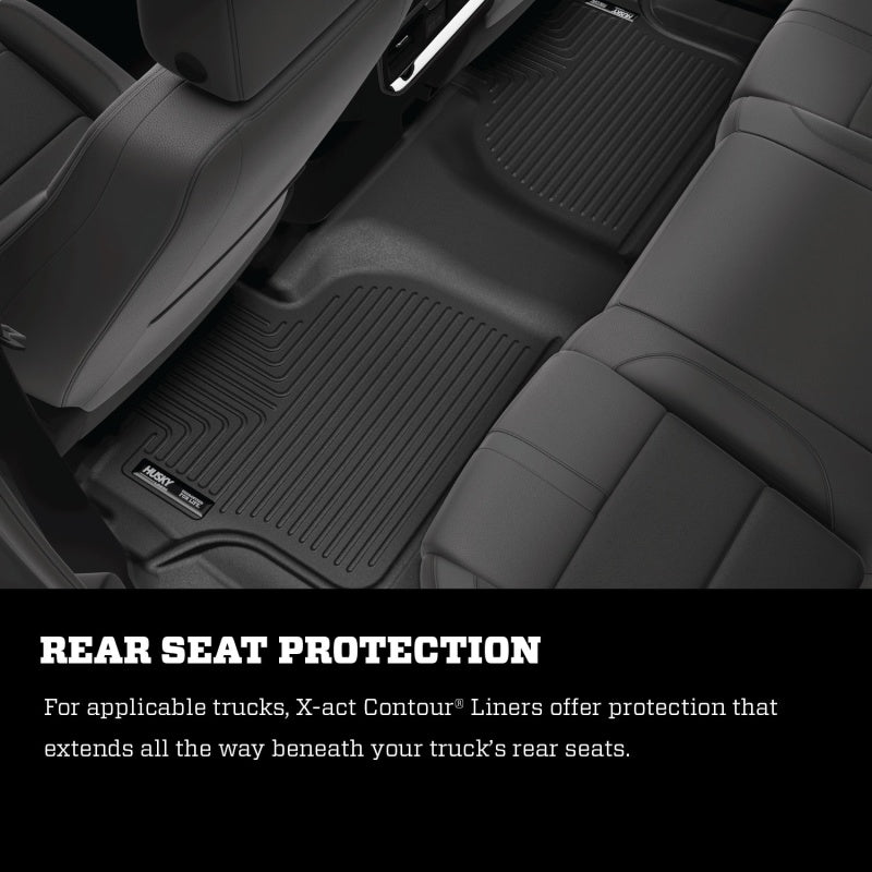 Husky Liners 2021 Suburban/Yukon XL w/ 2nd Row Bucket Seats X-ACT 3rd Seat Floor Liner - Black