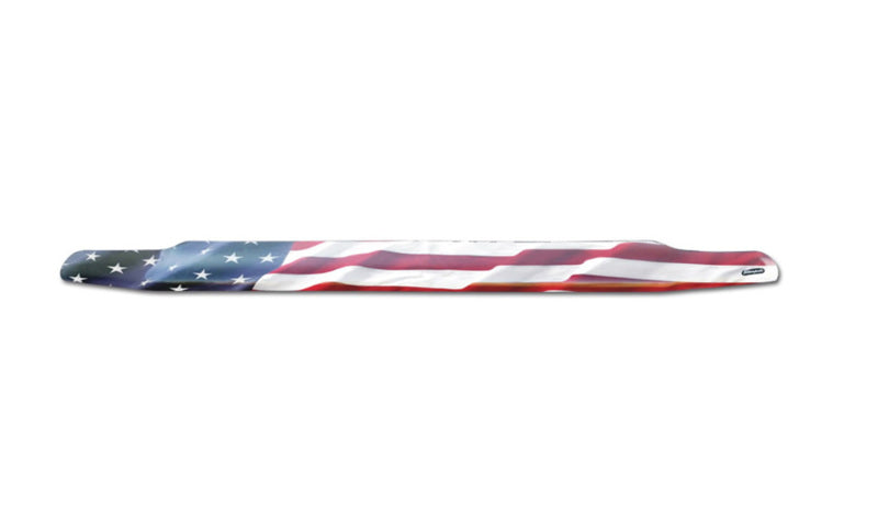 Stampede 2000-2005 Ford Excursion Vigilante Premium Hood Protector - Flag