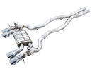 AWE SwitchPath Catback Exhaust for BMW G8X M3/M4 - Chrome Silver Tips
