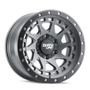 Dirty Life 9311 Enigma Pro 17x9/5x127 BP/-38mm Offset/71.5mm Hub Satin Graphite Wheel - Beadlock