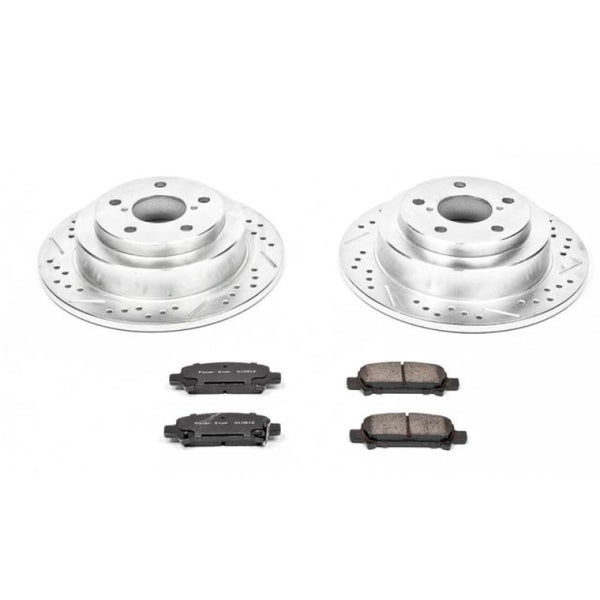 Power Stop 98-03 Subaru Forester Rear Z23 Evolution Sport Brake Kit