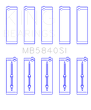 King Chrysler / Dodge Gen 3 Hemi 5.7L / 6.1L / 6.4L (Size 0.5) Crankshaft Main Bearing Set of 5