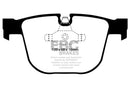 EBC 10-14 BMW X5 4.4 Twin Turbo (50) Greenstuff Rear Brake Pads