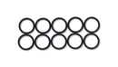 Vibrant -12AN Rubber O-Rings - Pack of 10
