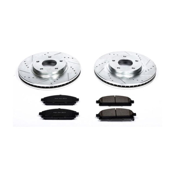 Power Stop 04-09 Nissan Quest Front Z23 Evolution Sport Brake Kit