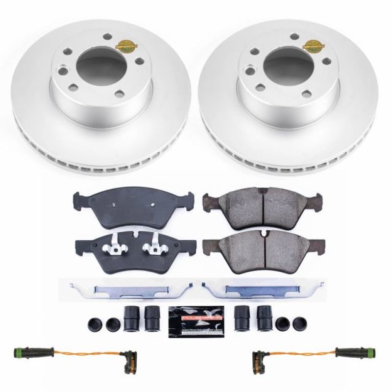 Power Stop 05-10 Mercedes-Benz G55 AMG Front Z17 Evolution Geomet Coated Brake Kit