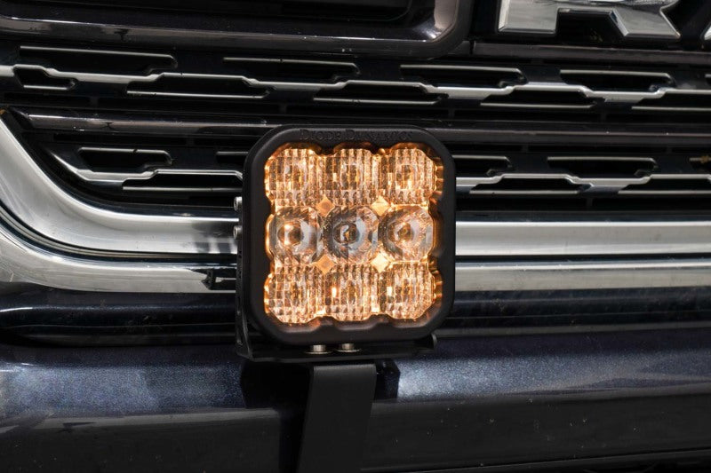Diode Dynamics SS5 Bumper LED Pod Light Kit for 2019-Present Ram Sport - White Driving