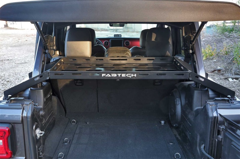 Fabtech 18-19 Jeep JL 4WD 4-Door Interior Cargo Rack
