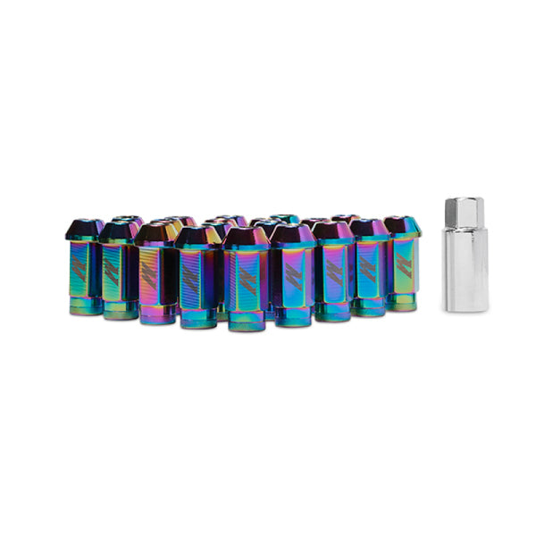 Mishimoto Aluminum Locking Lug Nuts M12 x 1.25 - Neo Chrome