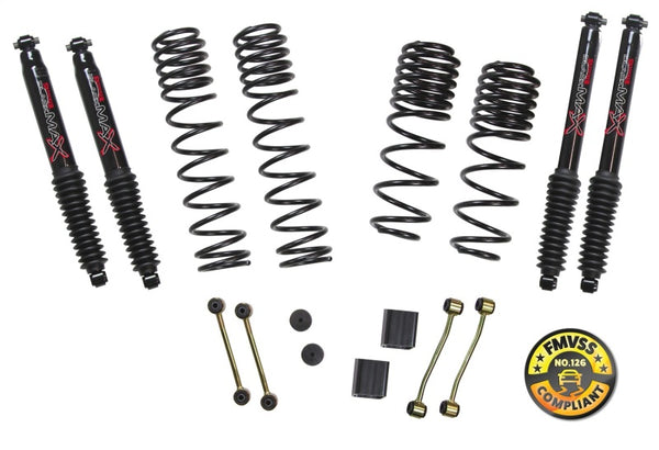 Skyjacker Long Travel 2 Stage 2in-2.5in Coil System 2018 Jeep Wrangler JL 4 Door 4WD (Non-Rubicon)