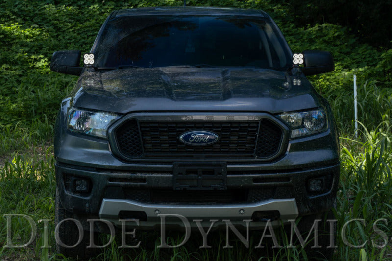 Diode Dynamics 19-21 Ford Ranger Sport SS3 LED Ditch Light Kit - Yellow Combo