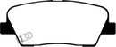 EBC 11+ Hyundai Equus 4.6 Greenstuff Rear Brake Pads