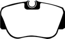 EBC 84-86 Mercedes-Benz 190/190E 2.3 Greenstuff Front Brake Pads