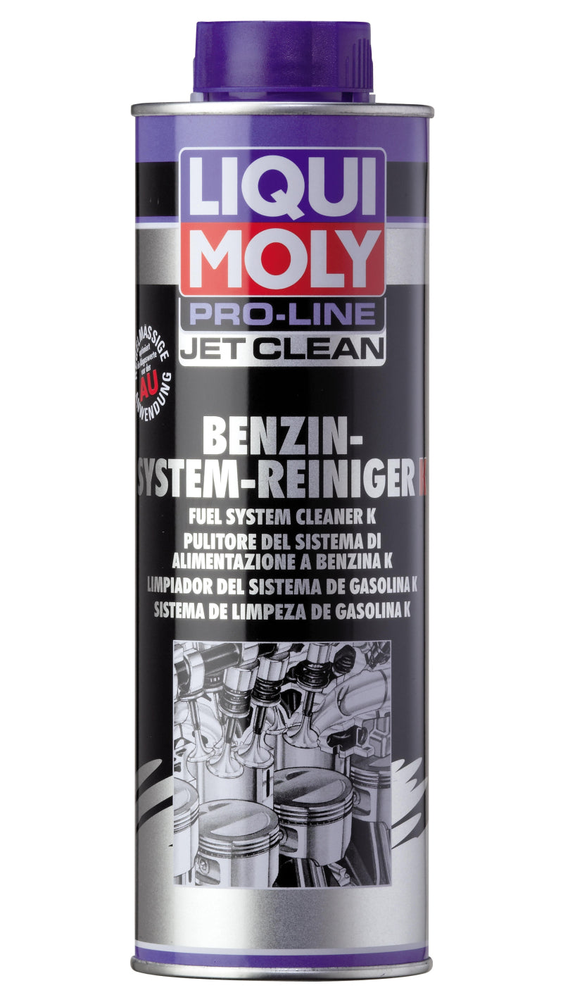 LIQUI MOLY 500mL Pro-Line JetClean Gasoline System Cleaner Concentrate - Case of 6
