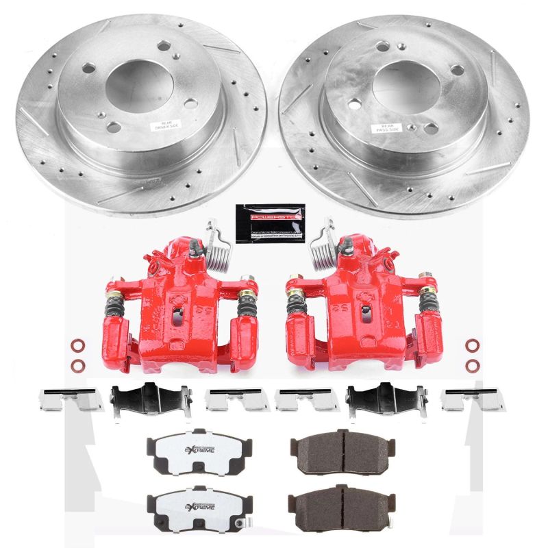 Power Stop 99-01 Infiniti G20 Z26 Street Kit w/ Calipers - Rear