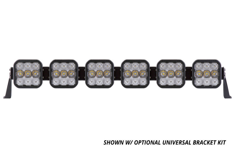 Diode Dynamics SS5 Sport Universal CrossLink 6-Pod Lightbar - White Combo