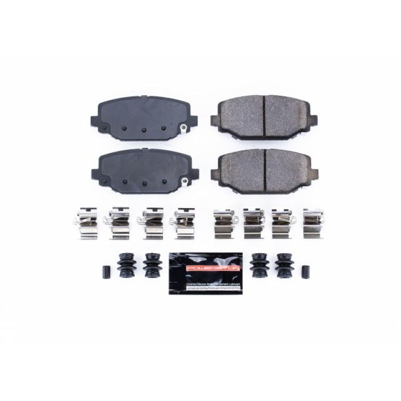 Power Stop 12-16 Chrysler Town & Country Rear Z23 Evolution Sport Brake Pads w/Hardware