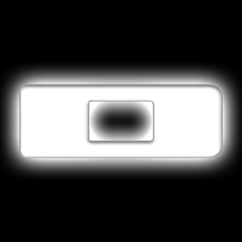 ORACLE Lighting Universal Illuminated LED Letter Badges - Matte White Surface Finish - D