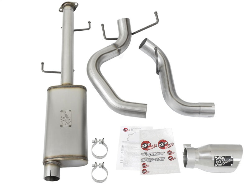 aFe MACH Force Xp 3in SS Cat-Back Single Side Exit Exhaust w/Polished Tips 07-14 Toyota FJ Cruiser