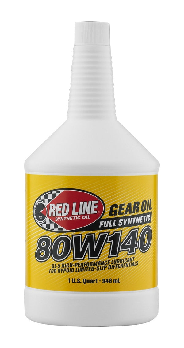 Red Line 80W140 GL-5 Gear Oil Quart - Case of 12