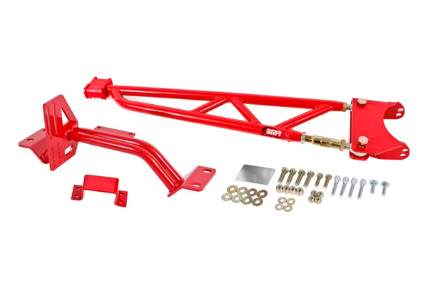 BMR 93-02 F-Body w/o DSL Torque Arm Tunnel Mount (For Long Tube Headers) - Red
