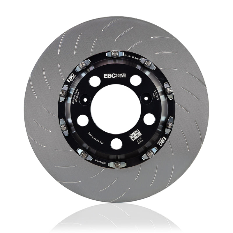 EBC Racing Nissan GT-R Nismo (R35) 2 Piece SG Racing Rear Rotors