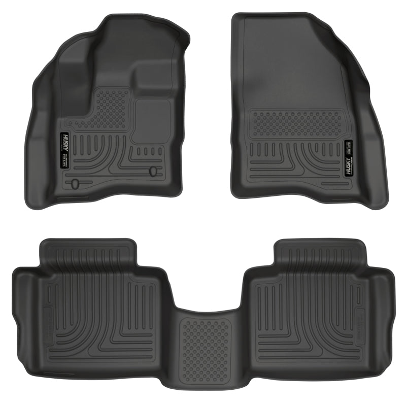 Husky Liners 10-13 Ford Taurus WeatherBeater Combo Black Floor Liners