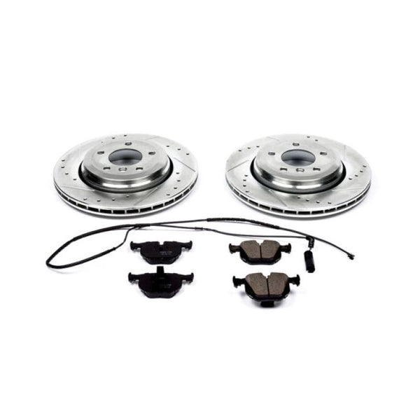 Power Stop 01-06 BMW 330Ci Rear Z23 Evolution Sport Brake Kit