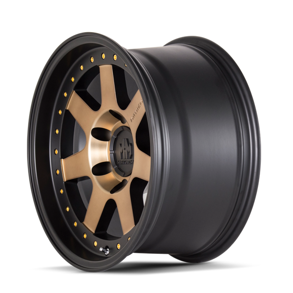 Mayhem 8300 Prodigy 20x9 / 8x170 BP / 0mm Offset / 130.8mm Hub Matte Black w/ Bronze Tint Wheel