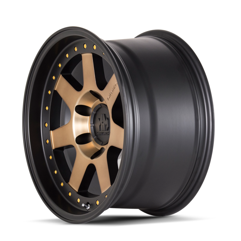 Mayhem 8300 Prodigy 20x9 / 8x170 BP / 0mm Offset / 130.8mm Hub Matte Black w/ Bronze Tint Wheel