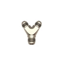 DeatschWerks 8AN Male Flare to 8AN Male Flare to 10AN Male Flare Y Fitting - Anodized Matte Black