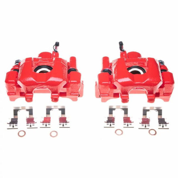 Power Stop 01-03 Toyota Highlander Rear Red Calipers - Pair