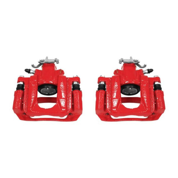 Power Stop 08-16 Chrysler Town & Country Rear Red Calipers w/Brackets - Pair