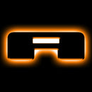 ORACLE Lighting Universal Illuminated LED Letter Badges - Matte Black Surface Finish - A