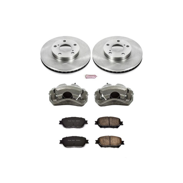 Power Stop 02-06 Toyota Camry Front Autospecialty Brake Kit w/Calipers