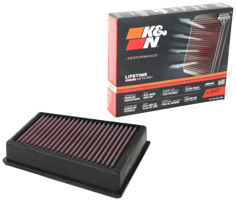 K&N 20-21 Buick Encore GX L3-1.2L F/I Replacement Drop In Air Filter