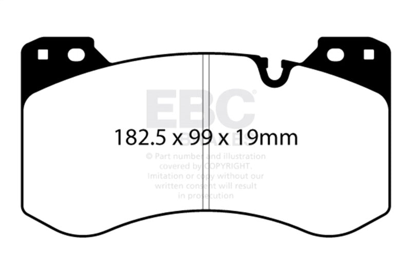 EBC 2021+ BMW M3 3.0TT Yellowstuff Front Brake Pads