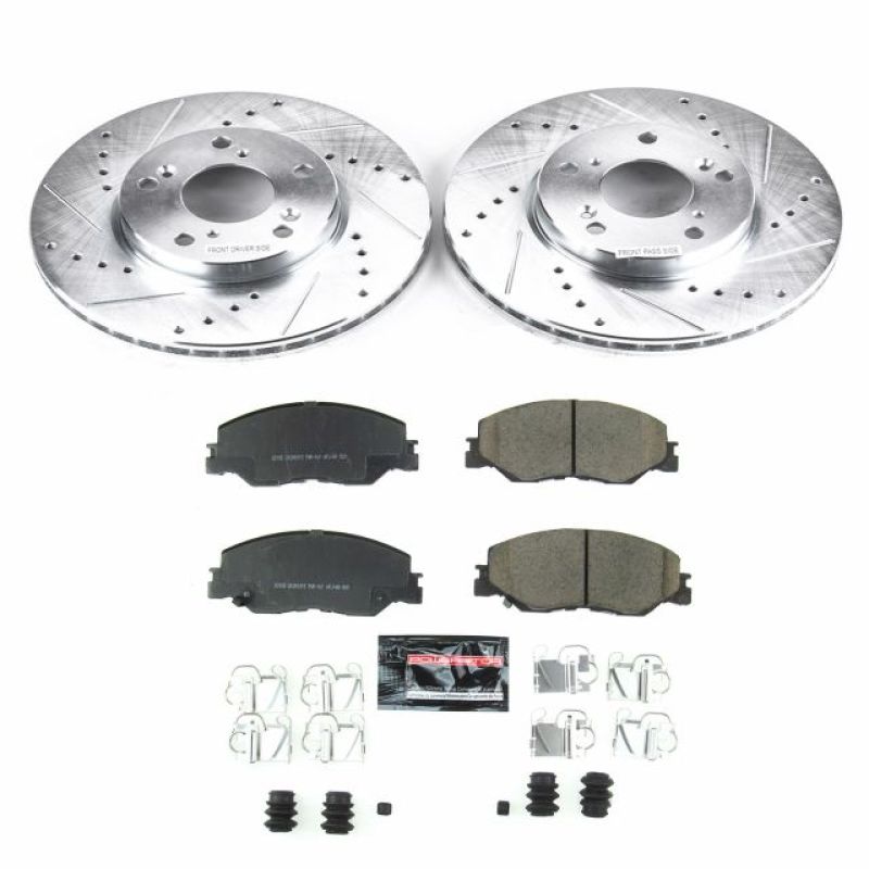 Power Stop 2019 Honda Insight Front Z23 Evolution Sport Brake Kit