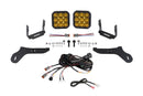 Diode Dynamics 17-20 Ford Raptor SS5 Bumper LED Pod Light Kit - Sport Yellow Driving