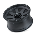 ION Type 134 18x10 / 5x139.7 BP / -19mm Offset / 108mm Hub Matte Gunmetal/Black Beadlock Wheel