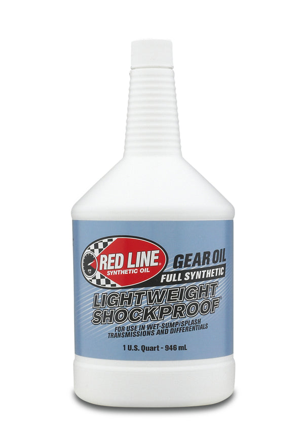 Red Line LightWeight ShockProof Gear Oil Quart - Case of 12